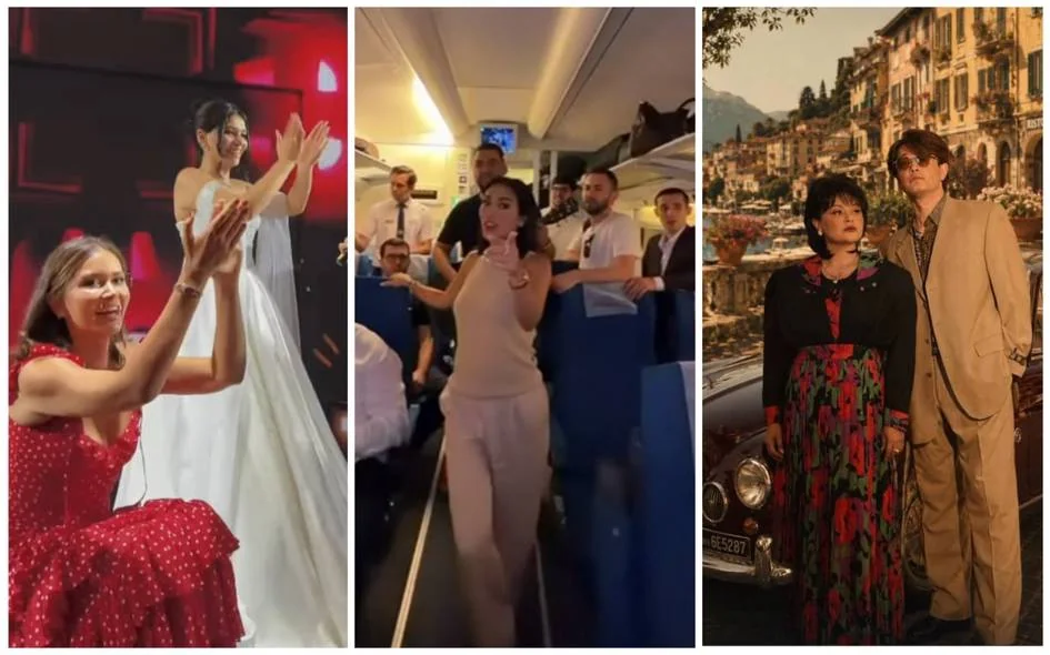 Instagram: Poyezdda konsert bergan Munisa Rizayeva, to'yga chiqayotgan Maryam Tillayeva, Shahlo Salayevaning turmush o'rtog'iga syurprizi